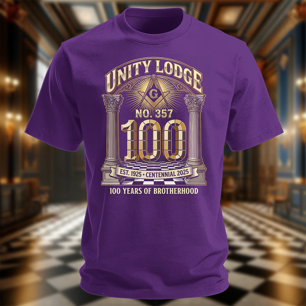 Custom Masonic T-Shirt — Lodge Anniversary