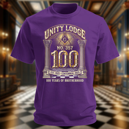 Custom Masonic T-Shirt — Lodge Anniversary