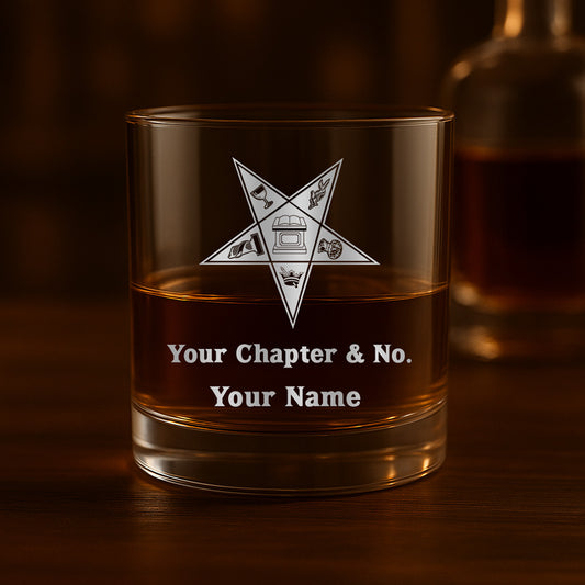 Custom OES Whiskey Glass