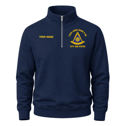 Custom Past Master Quarter-Zip Sweatshirt