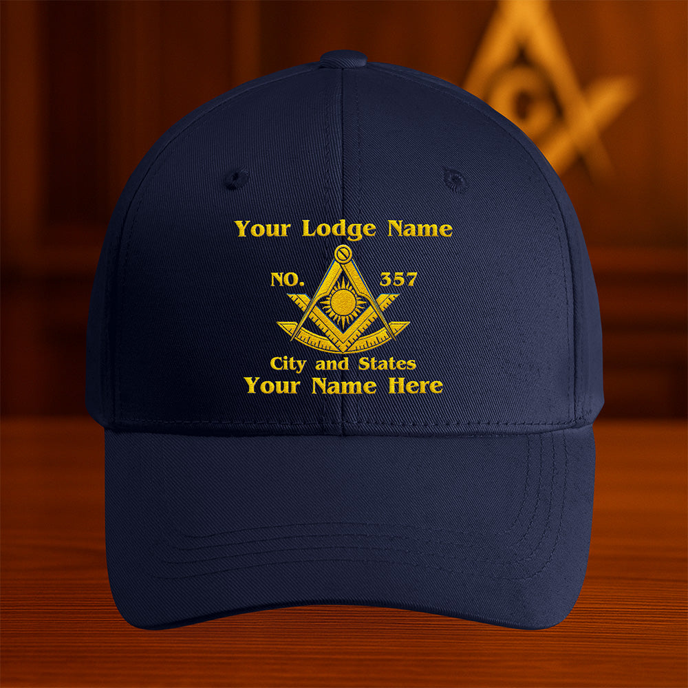Custom Past Master Hat - Embroidered