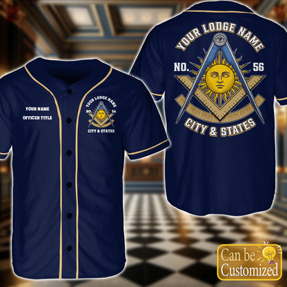 Custom Past Master Base Ball Jersey