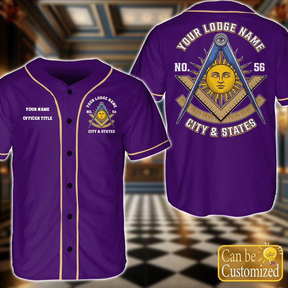 Custom Past Master Base Ball Jersey