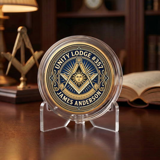 Custom Past Master Commemorative Coin