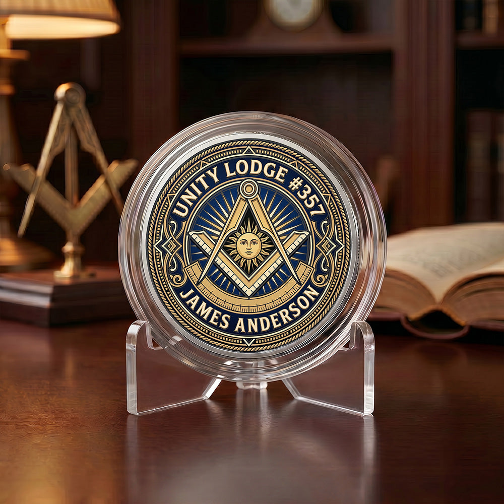 Custom Past Master Commemorative Coin
