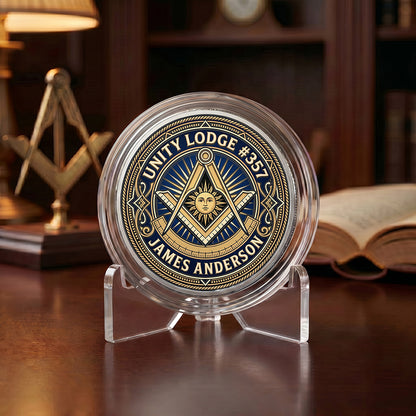 Custom Past Master Commemorative Coin