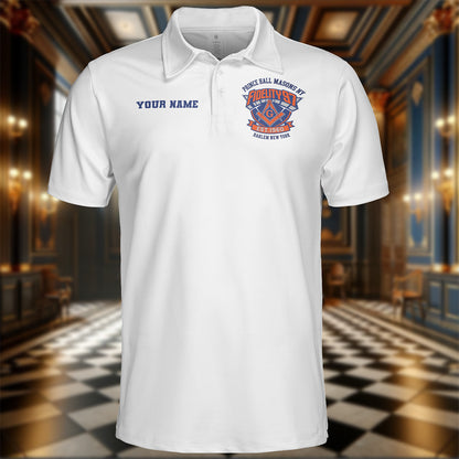 Custom Printed Polo Shirt - Fidelity Lodge No.97