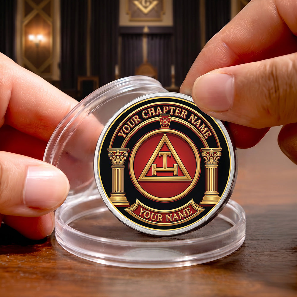Custom Royal Arch Commemorative Coin