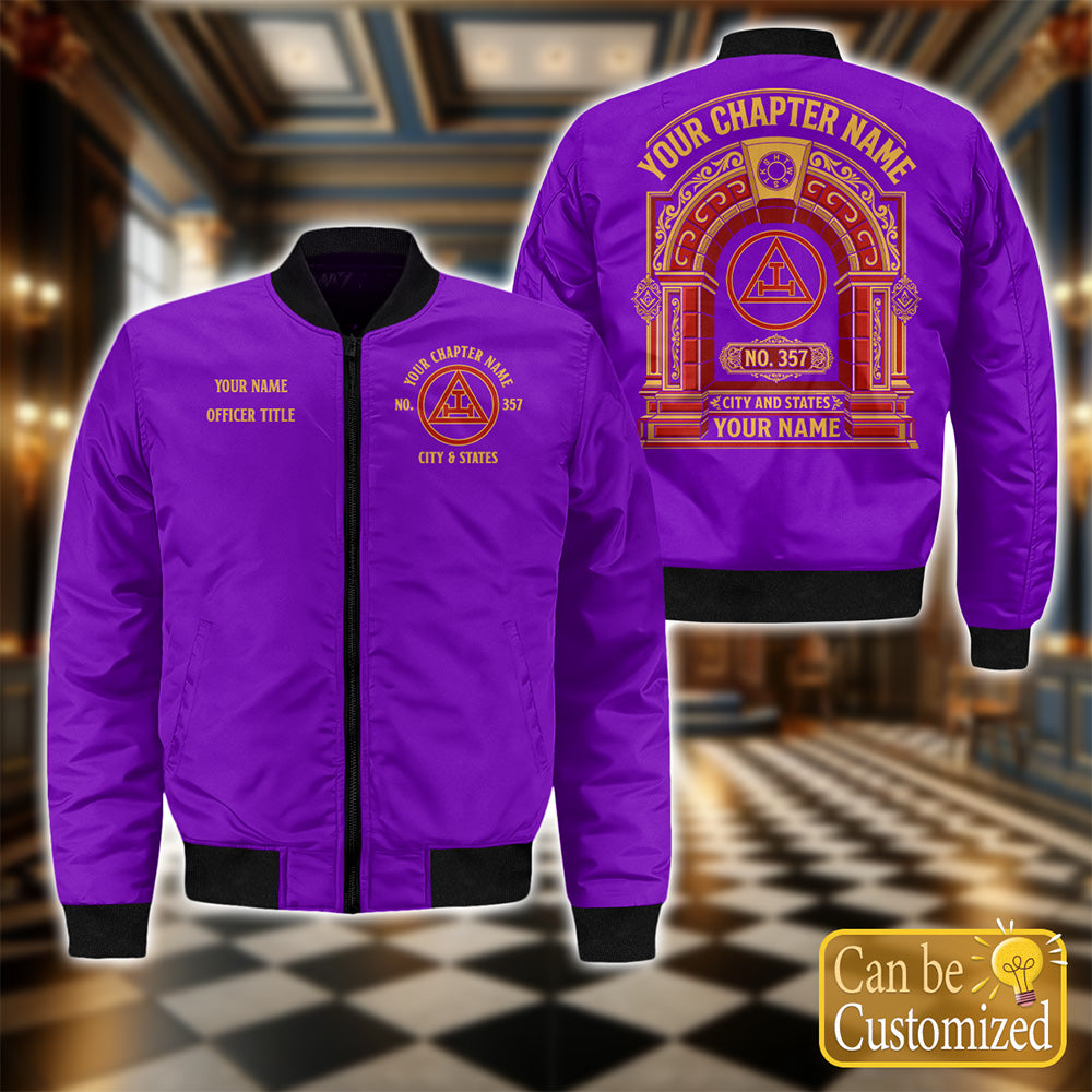 Custom Royal Arch Bomber Jacket