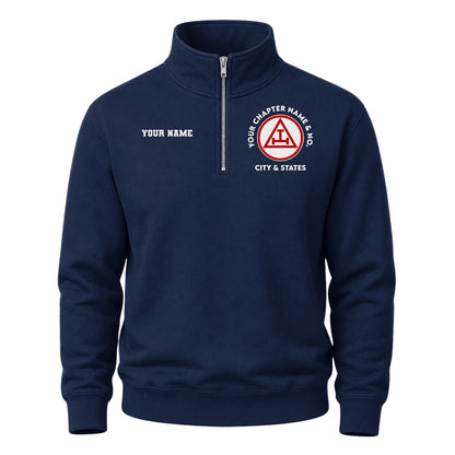 Custom Royal Arch Quarter-Zip Sweatshirt