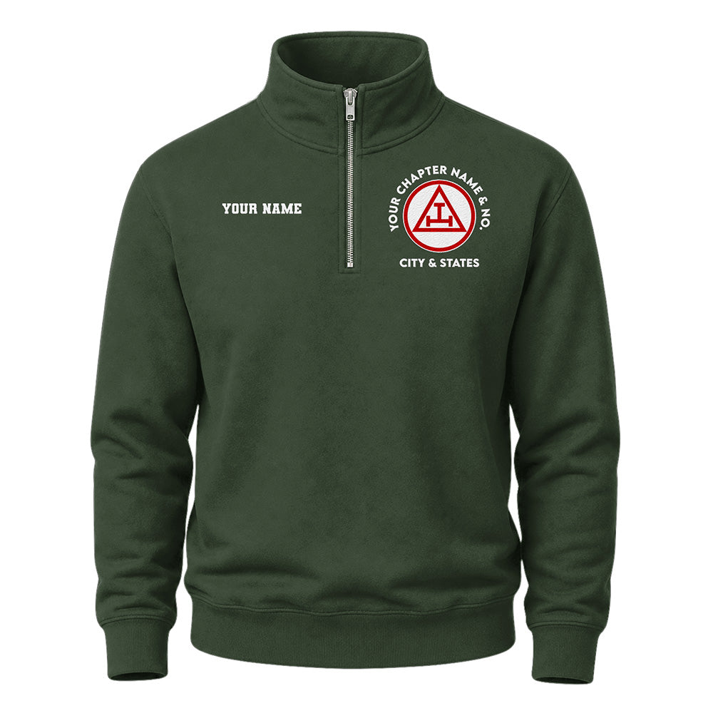 Custom Royal Arch Quarter-Zip Sweatshirt
