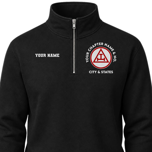 Custom Royal Arch Quarter-Zip Sweatshirt