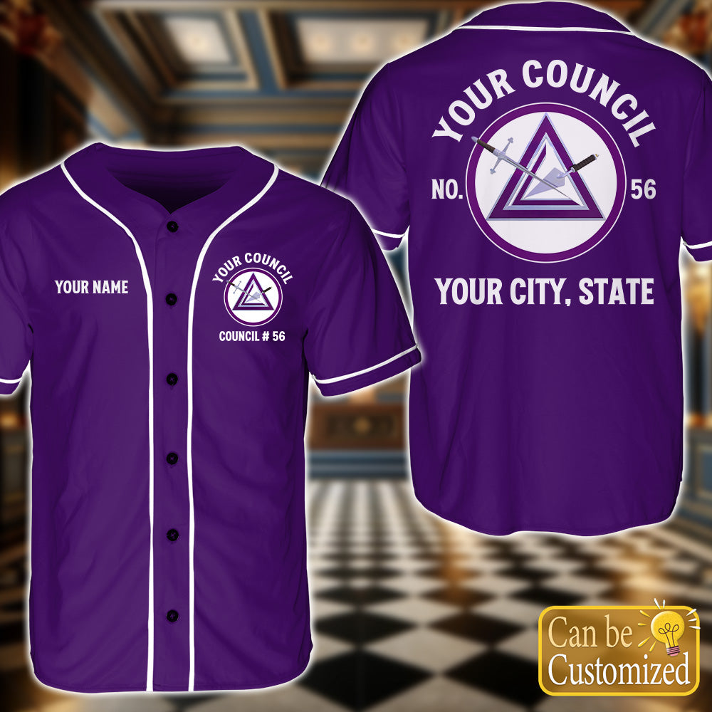 Custom Royal and Select Masters Baseball Jersey