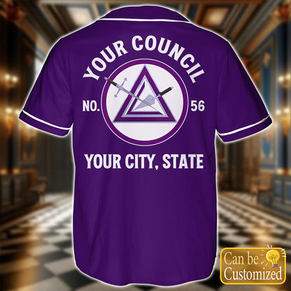 Custom Royal and Select Masters Baseball Jersey