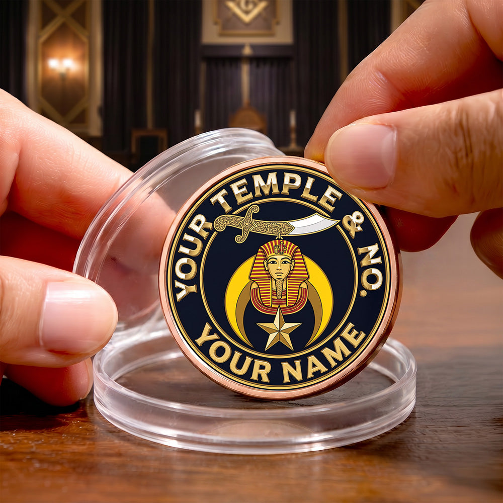 Custom Shrine Noble Commemorative Coin