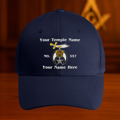 Custom Shriner Hat - Embroidered