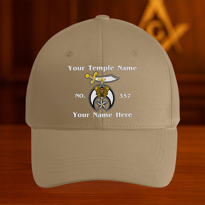 Custom Shriner Hat - Embroidered