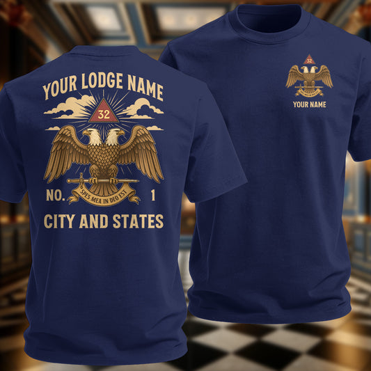 Custom 32nd Scottish Rite T-Shirt