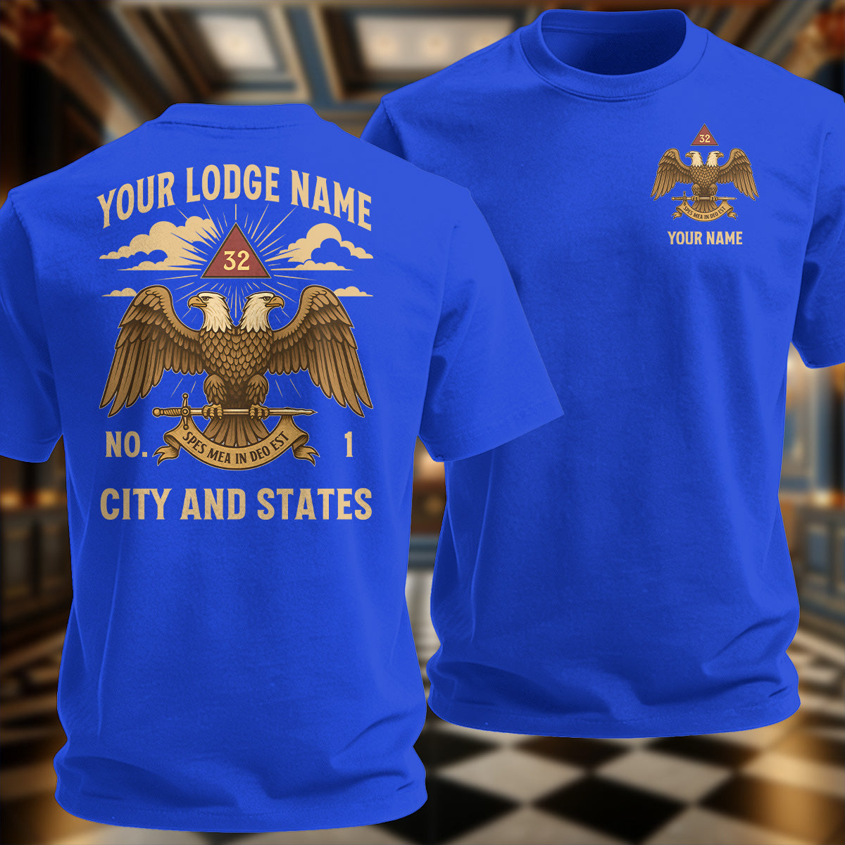 Custom 32nd Scottish Rite T-Shirt
