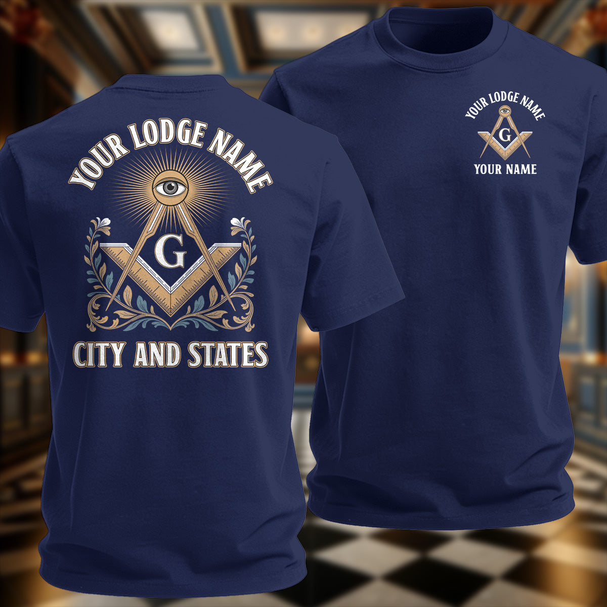Custom Lodge Name T-Shirt