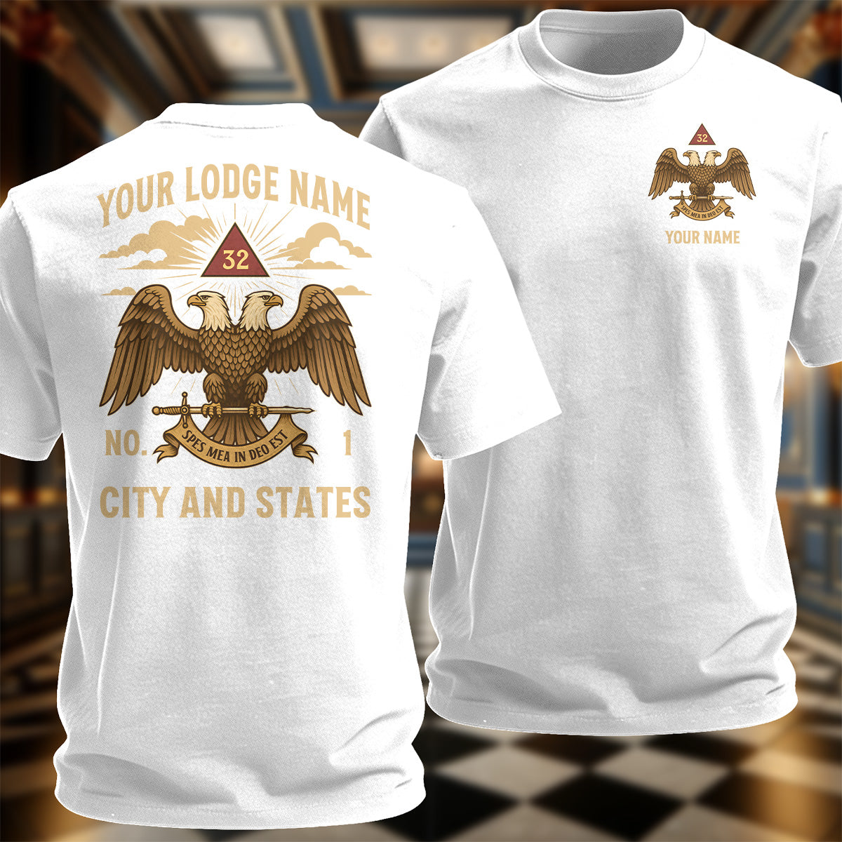 Custom 32nd Scottish Rite T-Shirt