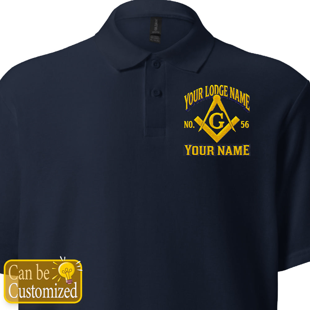 Custom Masonic Polo Shirt