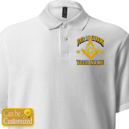 Custom Masonic Polo Shirt
