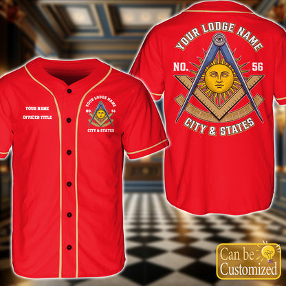 Custom Past Master Base Ball Jersey