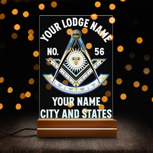 Custom Past Master Night Light