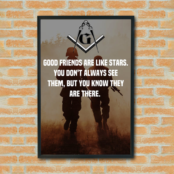 Good Friends Are Like Stars