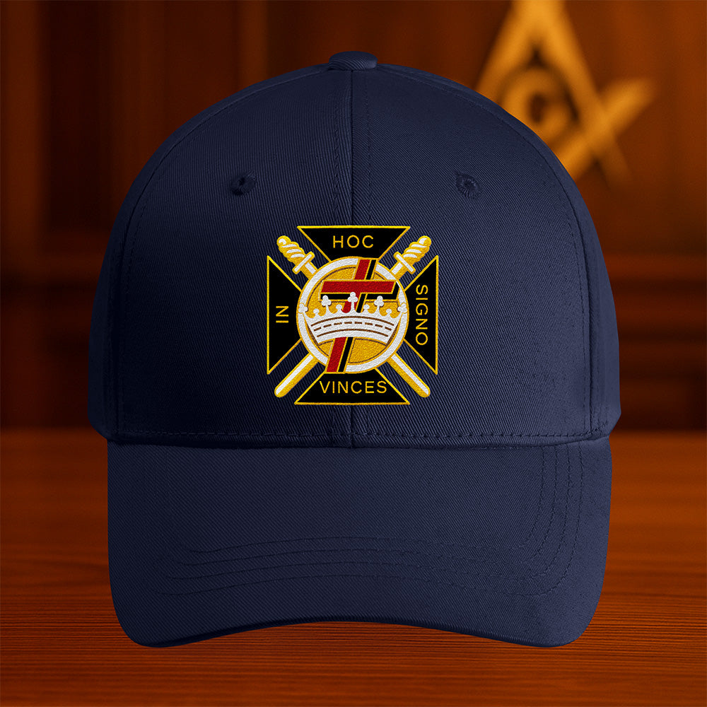 Knights Templar Hat - Embroidered