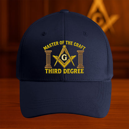 Master of The Craft Third Degree Hat - Embroidered