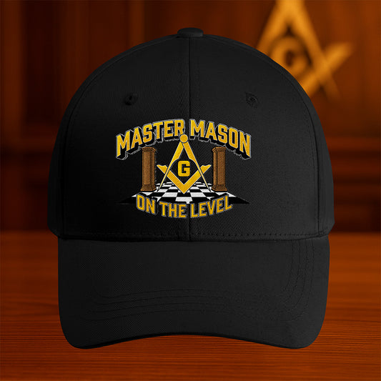 Master Mason On The Level Hat