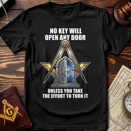 No Key Will Open Any Door T-Shirt