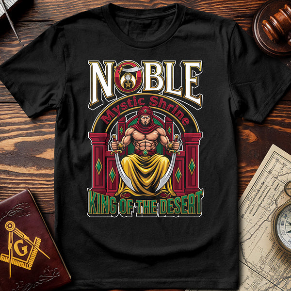 Noble Mystic Shrine King Of The Desert T-Shirt