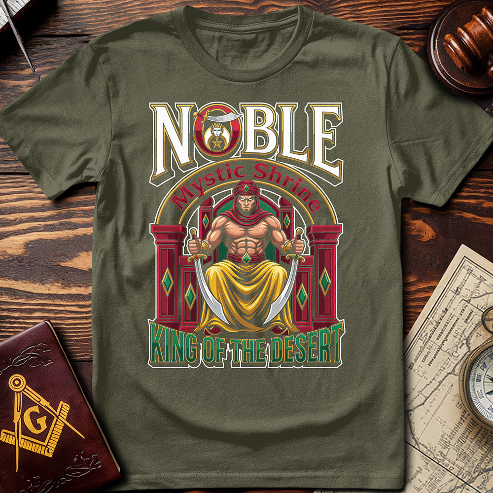 Noble Mystic Shrine King Of The Desert T-Shirt