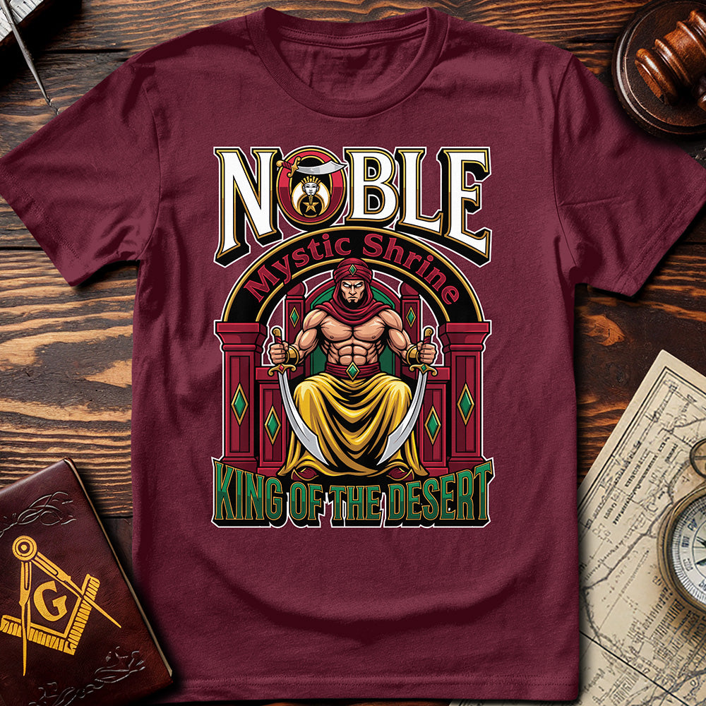 Noble Mystic Shrine King Of The Desert T-Shirt