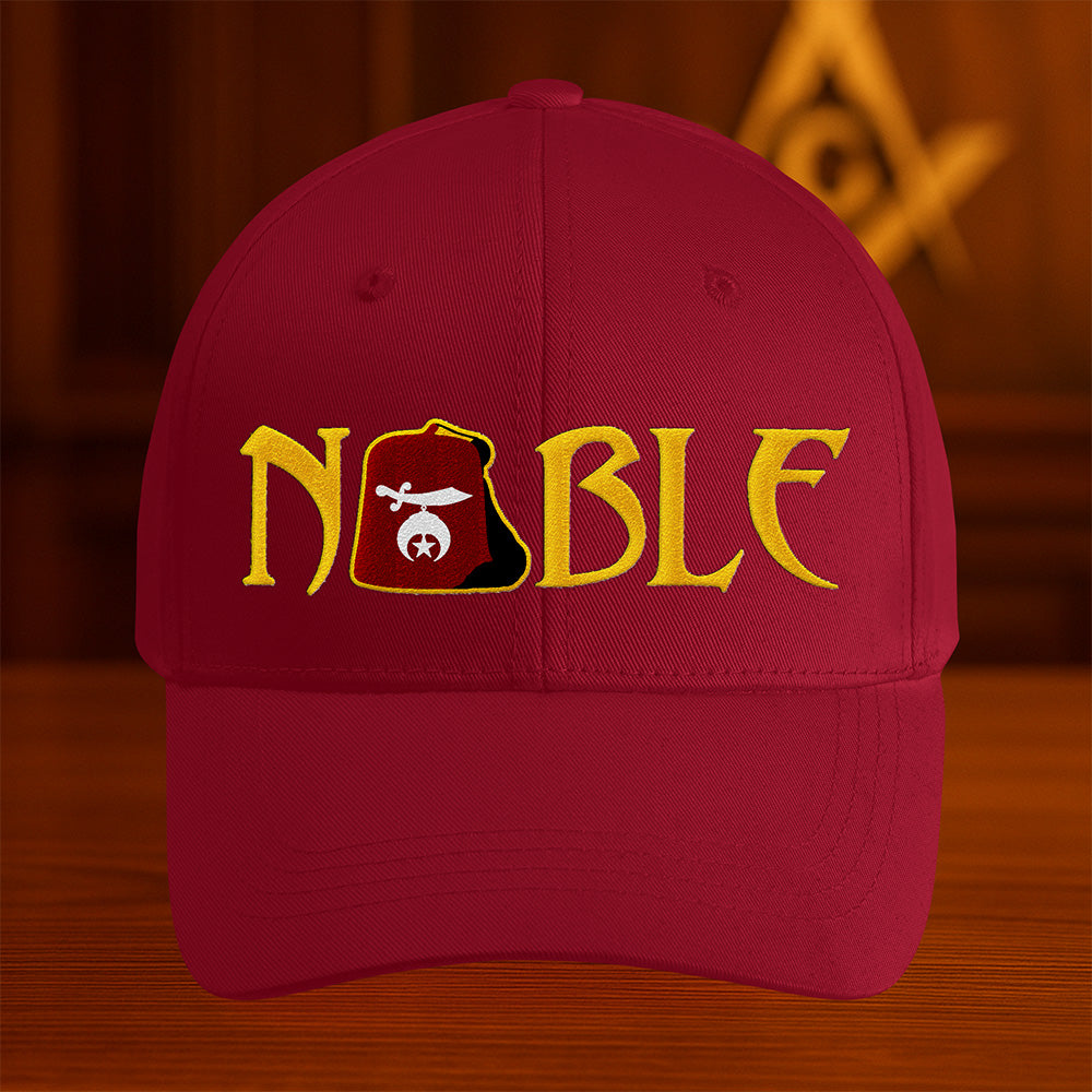 Noble Shriner Hat - Embroidered