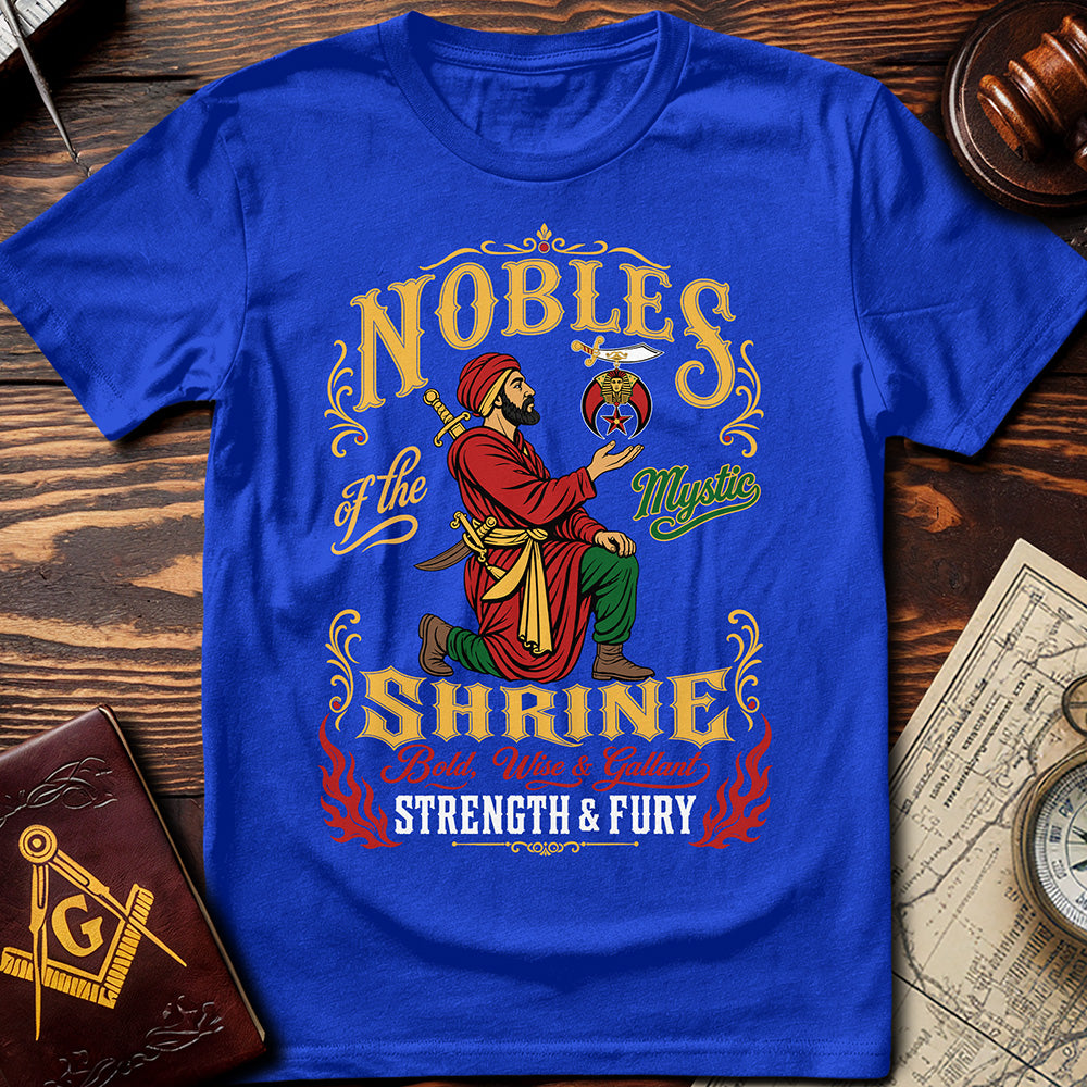 Nobles Of The Mystic Shrine Bold Wise & Gallant T-Shirt