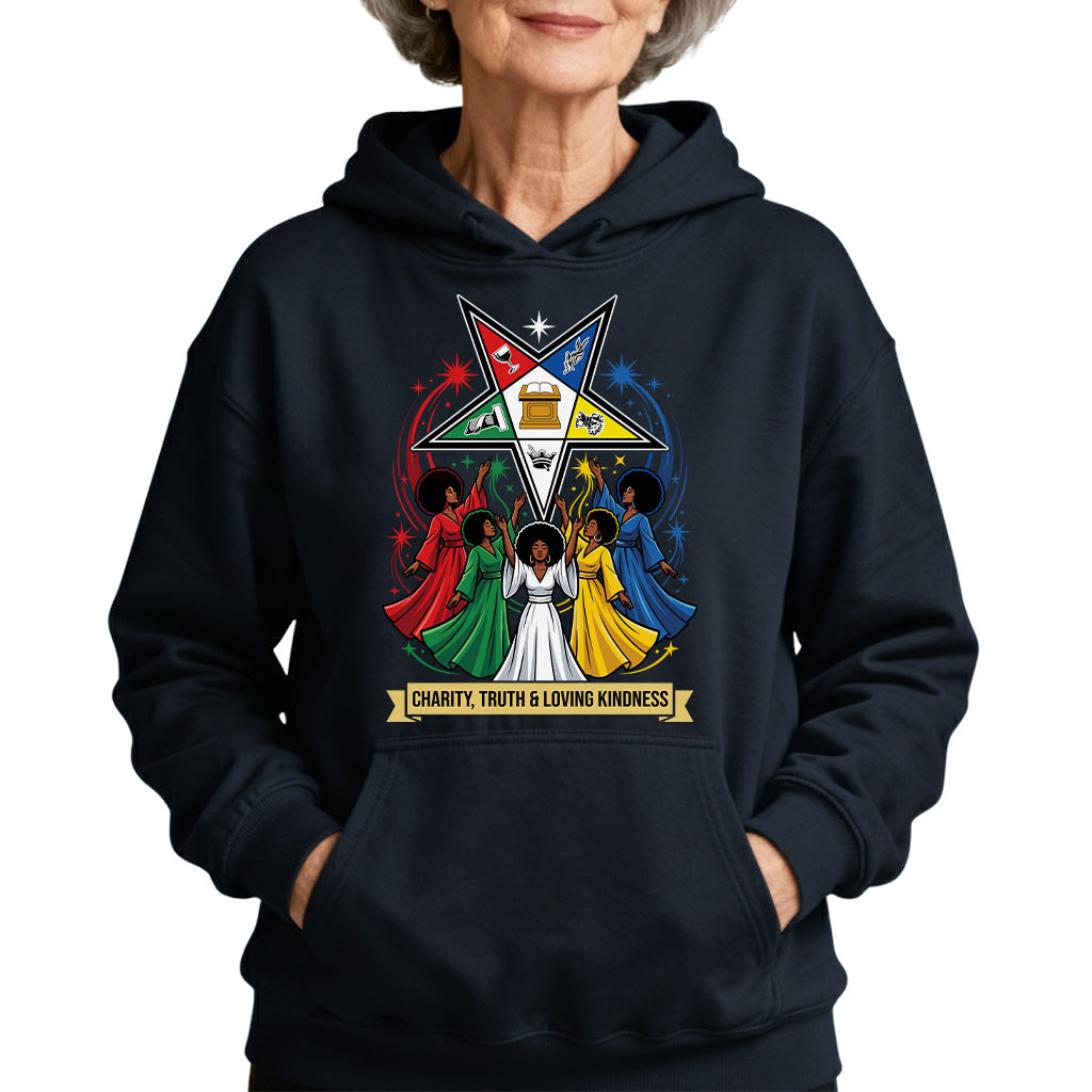 OES Charity, Truth & Loving Kindness Hoodie