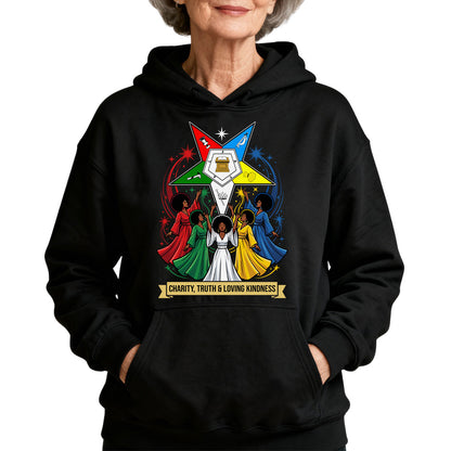 OES Charity, Truth & Loving Kindness Hoodie