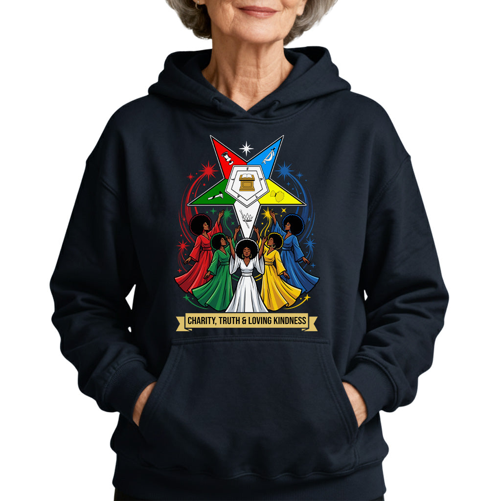 OES Charity, Truth & Loving Kindness Hoodie