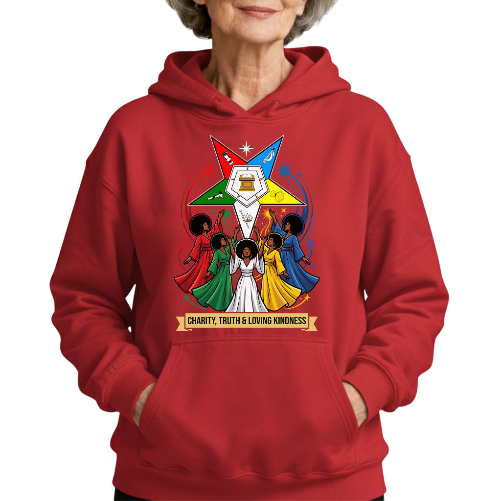 OES Charity, Truth & Loving Kindness Hoodie