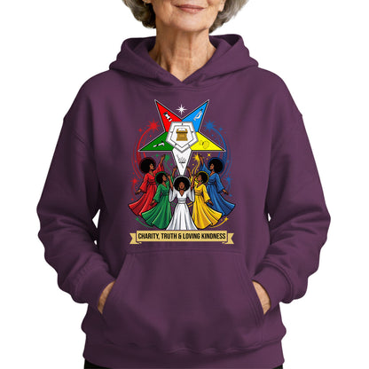 OES Charity, Truth & Loving Kindness Hoodie