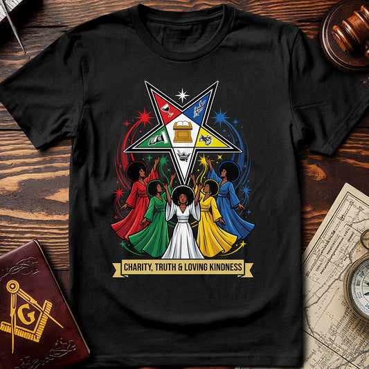 OES Charity, Truth & Loving Kindness T-Shirt