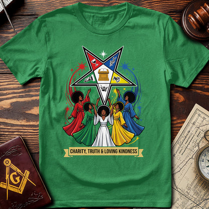 OES Charity, Truth & Loving Kindness T-Shirt