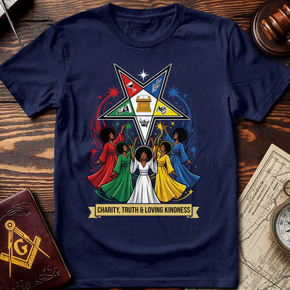 OES Charity, Truth & Loving Kindness T-Shirt