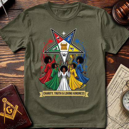 OES Charity, Truth & Loving Kindness T-Shirt