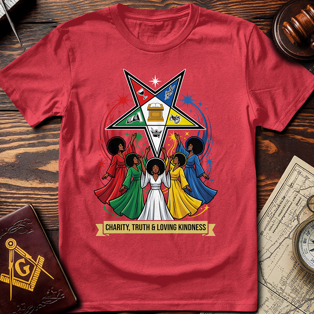 OES Charity, Truth & Loving Kindness T-Shirt