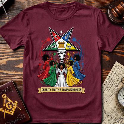 OES Charity, Truth & Loving Kindness T-Shirt
